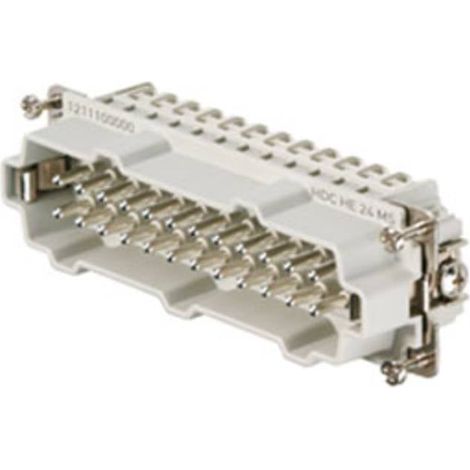 Insert mâle HDC HE 24 MS Weidmüller Contenu: 1 pc(s)