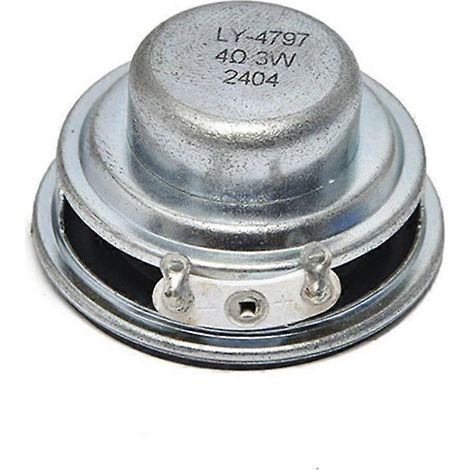 40-mm-Stereo-Lautsprecher (4 Ohm, 3 W) mit 4-Zoll-3-Watt-Horn für DIY-Elektronik-Soundprojekte