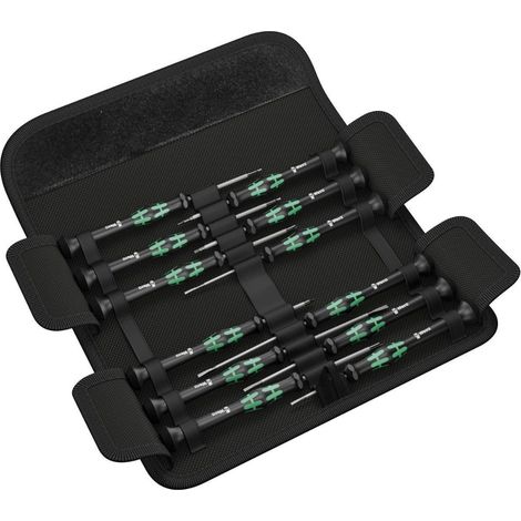 Wera 073675 12 Piece Kraftform Micro Precision Screwdriver Set