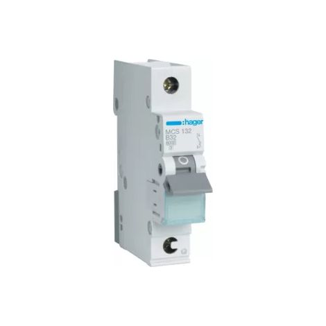 Leistungsschalter Hager mcs132 32 A 6 kA (1/2)