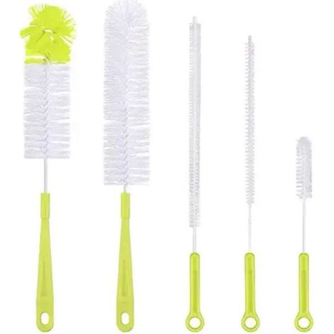 Goupillon, brosse de nettoyage, brosse pour laver les bouteilles d'eau, comme illustré sur la photo. (1/4)
