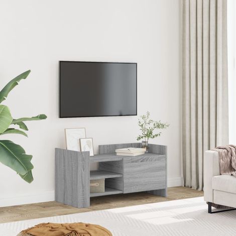 TV-Schrank Grau Sonoma 80x35x40 cm Holzwerkstoff (1/5)