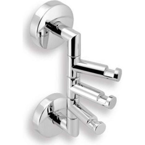 Novaservis Metalia 11 - Haken, 3-fach, drehbar, chrom 0181,0 (1/2)