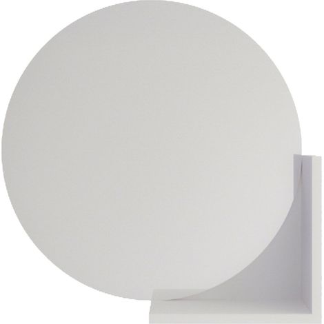 Miroir Lucija 61,8 x 12 x 61,8 cm Bois - Blanc (1/5)