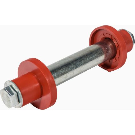 Kit axe de roue WERKA PRO avec écrous -flasques ø20mm