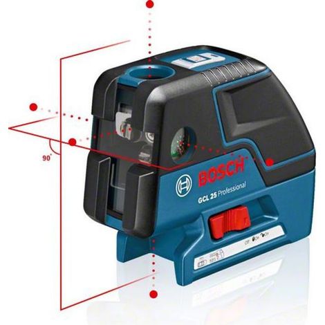 Bosch Punktlaser GCL 25 Professional im Set mit Schutztasche (1/4)