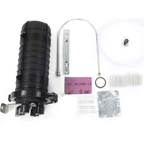 Boîtier de raccordement fibre optique IP68 étanche vertical 96 cœurs, boîte de connexion pour épissures (1/5)