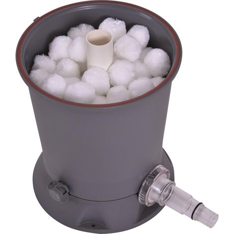 Cartouche filtrante à billes de fibres 700 g (1/2)