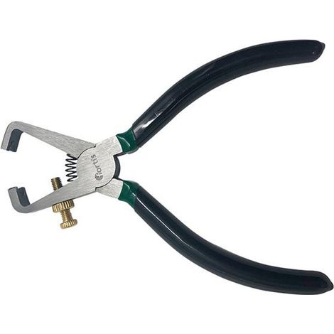 Fortis Abisolierzange poliert 160 mm mit Kunststoffgriff (1/2)