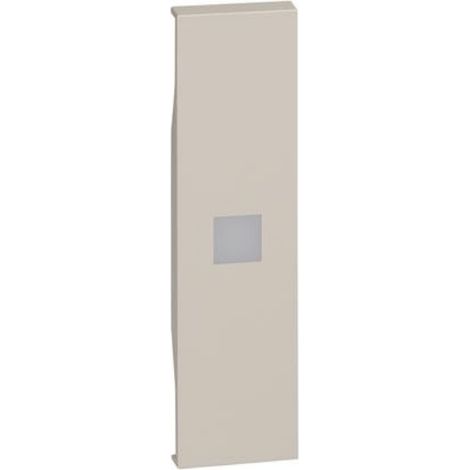 Couvercle BTicino Living Now d’éclairage haute luminosité 1 module - sable KM01X (1/2)