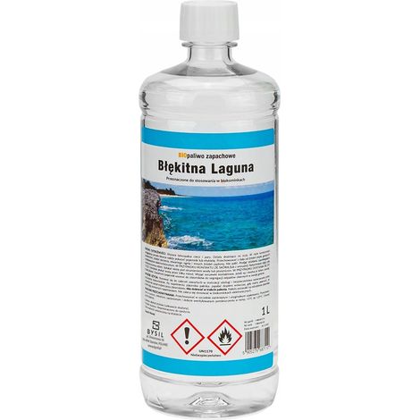 Combustibile per biocamini BIOfuel GMT Bioetanolo Blue Lagoon 1L (1/5)