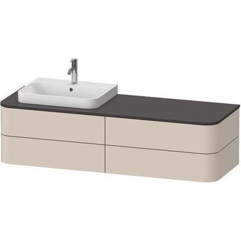Duravit Happy D.2 Plus Konsolenwaschtischunterbau wandhängend, (1/2)