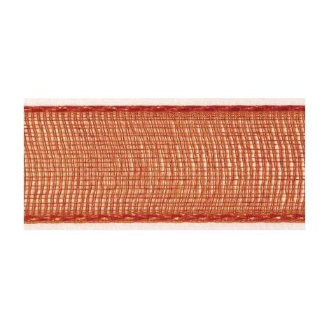 RAYHER - NASTRO DI ORGANZA ARANCIO 3MM -10 MT