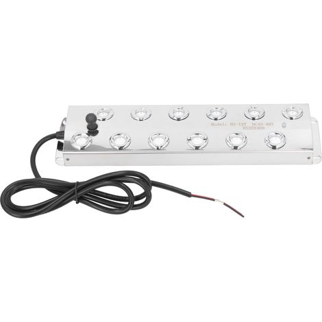 Ortviai Générateur de brouillard ultrasonique 12 têtes, câble 1,5 m, étanche IP67, 45-48 V CC (1/5)