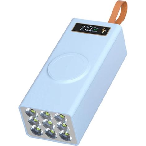 Boîtier de charge et de rangement portable pour batteries externes 21x18650 5V (sans soudure) - Modèle américain (1/5)