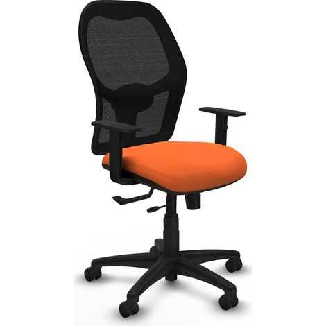 Silla de oficina piqueras y crespo Alocén negro malla cómoda (1/2)