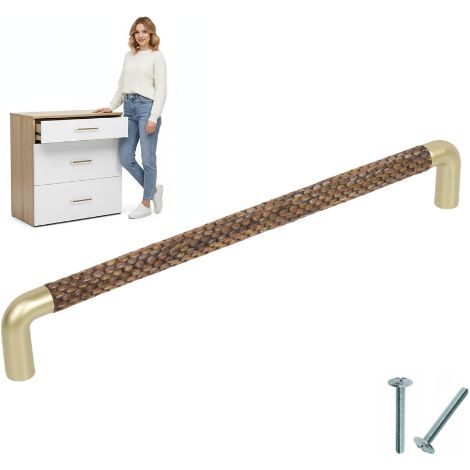 Maniglia per mobili Gold Loom PER maniglia per mobili PER mobile da cucina 192/202MM (1/5)