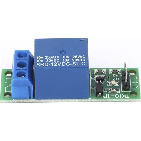 Packung mit 10 1-Kanal-12V-DC-Relaismodulen mit High-Trigger für Arduino (1/5)