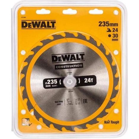 Dewalt DT1954-QZ Lame Sega Circolare 235x30mm 24T Legno