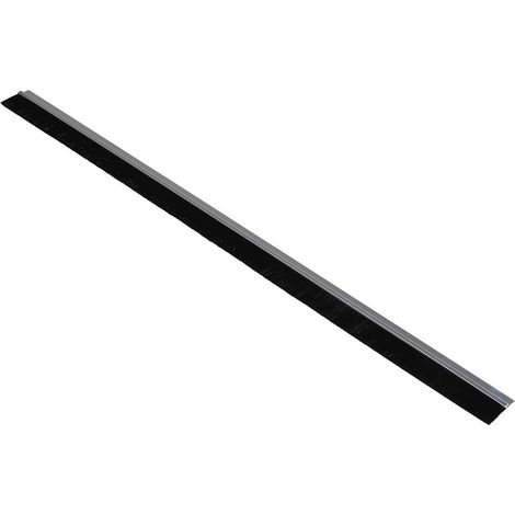 Brosse en bande RS PRO en Aluminium, Nylon noir, 32mm x 8,1 mm x 7.6mm ( Prix pour 1 )