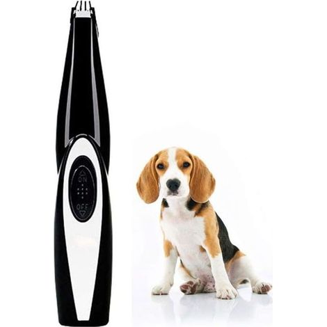 Tondeuse électrique pour animaux, rechargeable par USB, sans fil, petite tondeuse pour chiens, chats, pattes, oreilles et visage. (1/5)