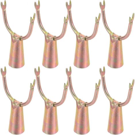 Tuteurs pour branches d'arbres (40 pièces) - Outils de soutien pour usage extérieur - 9,5 x 6 x 2,5 cm - Prévient les dommages causés par la pression de la neige (1/5)