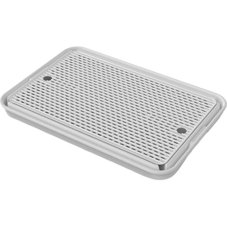 Escaliers à litière légers portables, tamisage facile, 42 x 28,6 x 14 cm, pour salon extérieur appartement (1/5)