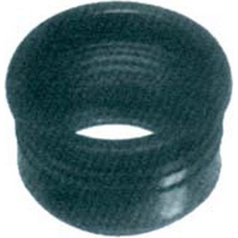 25PZ MORSETTO GOMMA NERA PER TUBI - ø mm.40 interno - ø mm.47 esterno