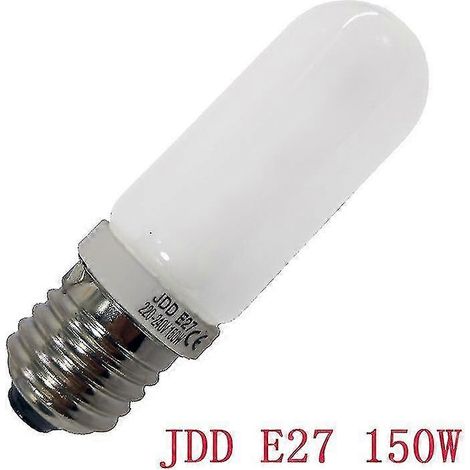 Ampoule halogène E27 à intensité variable 150 W, 32 mm, finition mate, lot de 2 (1/5)