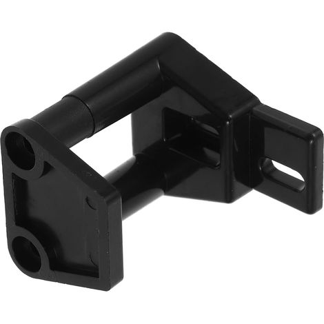 Guide de sol pour porte de grange coulissante noir (1/5)