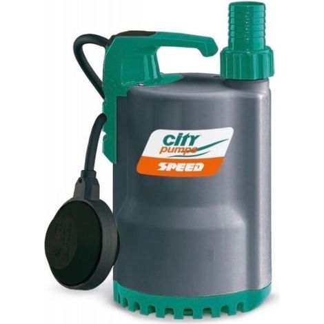 Klarwasser-Bilgenpumpe, Speed30, Antrieb 1 1/4", 9,6-1,2 m3/H, 0,33 cv, Förderung von Regenwasser, Filterung und zum Entleeren v