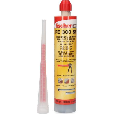 FISCHER ancl. quimico fis pe 300 t 518899 fischer , Anclaje Quimico Fis Pe 300 T 518899 de la marca Fischer. (1/10)
