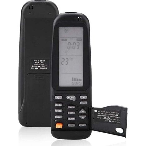Télécommande pour climatiseur Electra/Airwell/Emailair/Elco RC-3 avec fonctions complètes et contrôle à distance (1/3)