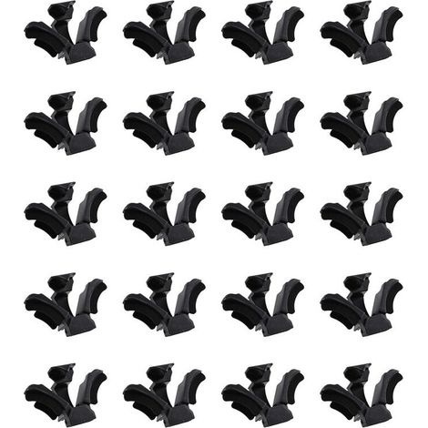 20 separadores para portavasos de consola central, aptos para Land Rover serie 100 (modelos 00-07), LX570 (modelos 08-15) y LX470 (modelos 01-07).