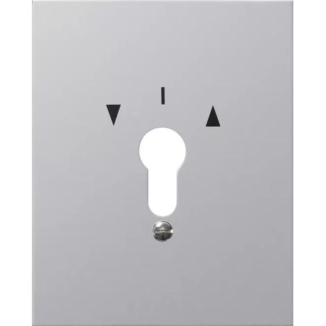 Gira Metallabd. + Symbole WG AP Aluminium [009730], 0097 30