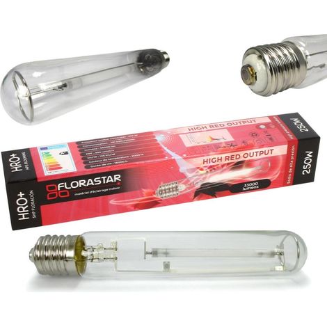 Ampoule HPS 250W HRO Floraison - FLORASTAR (1/4)