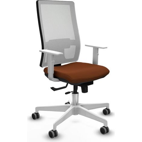 Piqueras y Crespo 4B026G0 Chaise de bureau confortable blanche (1/3)