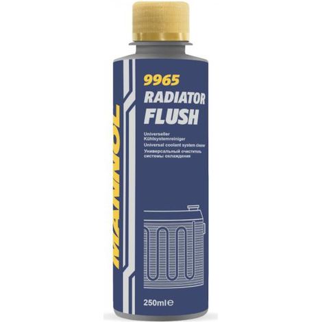 MANNOL RADIATOR FLUSH 250ML - LAVAGGIO RADIATORE (RIMUOVE I DEPOSITI) (9965) (50) (1/2)
