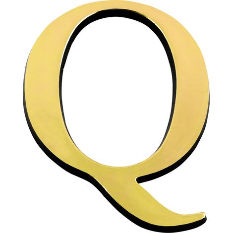 Lettre Q Or Hauteur 60mm - 4623511 (1/2)