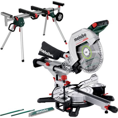 Metabo Akku Kappsäge KGS 18 LTX BL 305 + Untergestell KSU 251 (1/5)