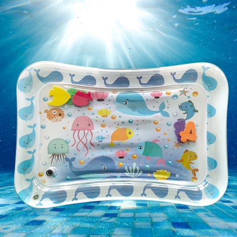 Aufblasbare Baby-Eismatte, Bauchlage-Wasserkissen, Meeresleben-Matte, 50 x 70 cm, Typ H (1/5)