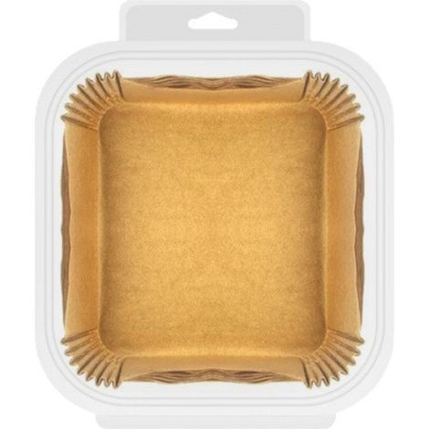 Papier cuisson carré friteuse air, feuilles antiadhésives jetables résistantes chaleur (1/5)