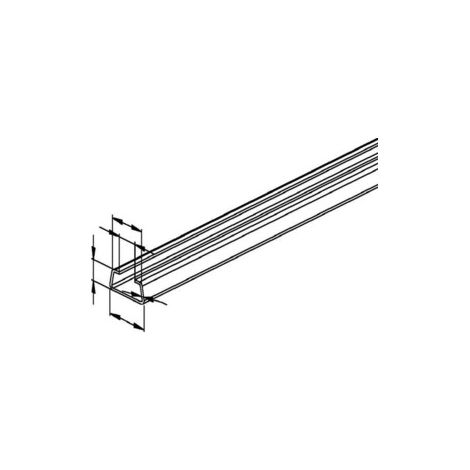 Niedax Ankerschiene L=2000mm 2980/2 SL 2 Stk