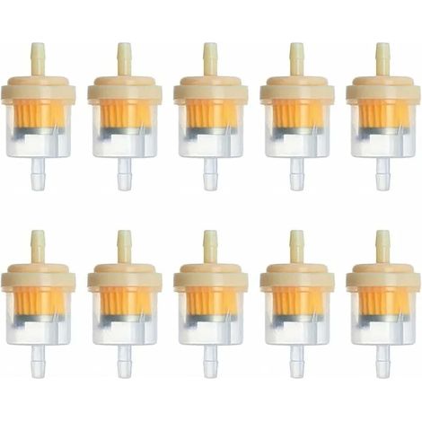 Rwoythk – Filtre à cartouche magnétique 10 pièces – Élimine les impuretés essence – Compatible motos et tondeuses – Installation facile (1/5)