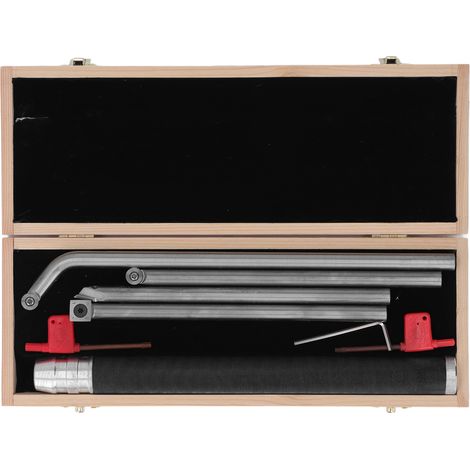 Ensemble d'outils de tournage amovibles, montage facile, kit d'outils de tournage en carbure de bois haute résistance