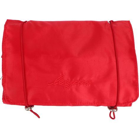 Trousse de maquillage rouge détachable 4 en 1, organisateur suspendu multifonction amovible et portable pour douche (1/5)
