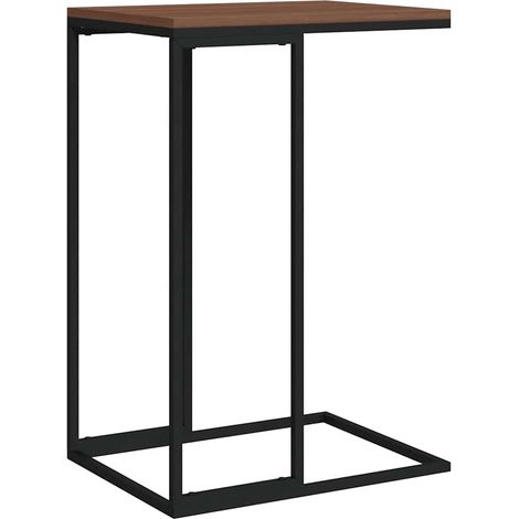Table d'appoint Noir 40x30x59 cm Bois d'ingénierie