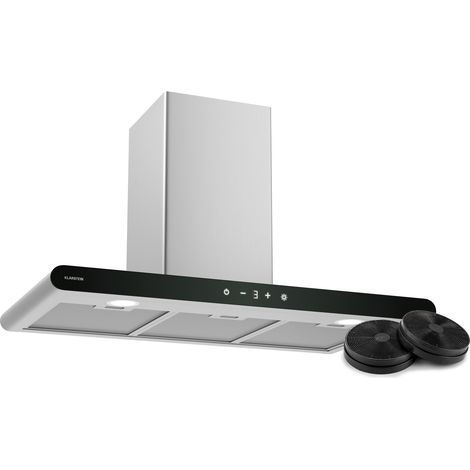 Klarstein CurveVent - Cappa aspirante 700 m³/ora Touch LED 110 W Classe energetica A+