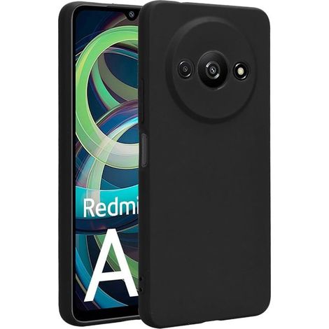 Custodia sottile per Xiaomi Redmi A3, Slim, nera (1/5)
