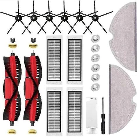 Pour S5 Max S6 Pure S6 Maxv S5 S51 S50 S55 E25 E35 Brosse Filtre Chiffon De Vadrouille Accessoires D'aspirateur (1/3)